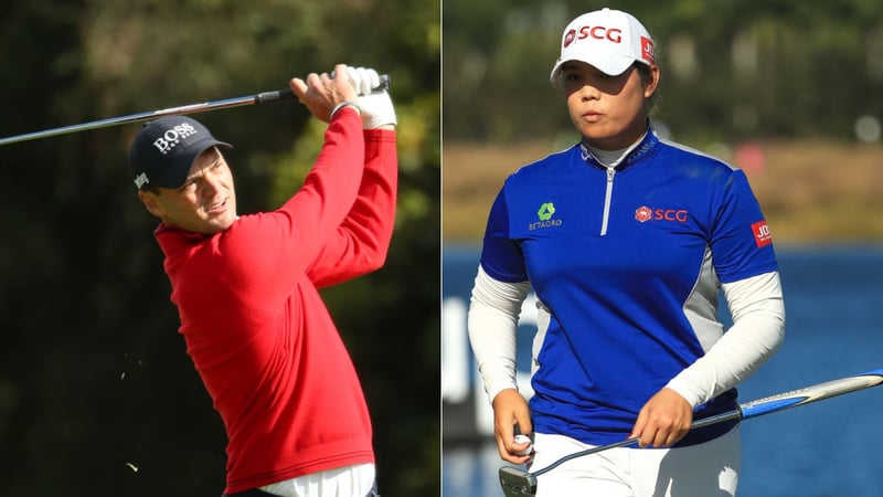 Ariya Jutanugarn (re.) ist die Bestverdienerin auf der LPGA Tour, verdiente aber im Verhältnis zu Martin Kaymer unverhältnismäßig gering. (Foto: Getty)