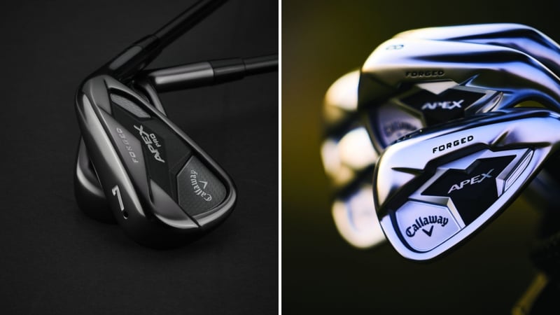 Callaway bringt seine neuen Apex 19 und Apex Pro 19 Eisen in zwei verschiedenen Finishes auf den Markt. (Foto: Callaway)