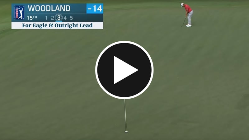 Auf der PGA Tour fiel am Moving Day ein Monsterputt nach dem anderen. (Screenshot: Youtube.com/PGA Tour)