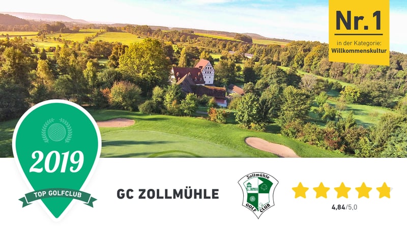 Der GC Zollmühle überzeugte in Sachen Willkommenskultur und Preis-Leistungs-Verhältnis beim 1. Golf Post Community Award. (Foto: Golf Post)