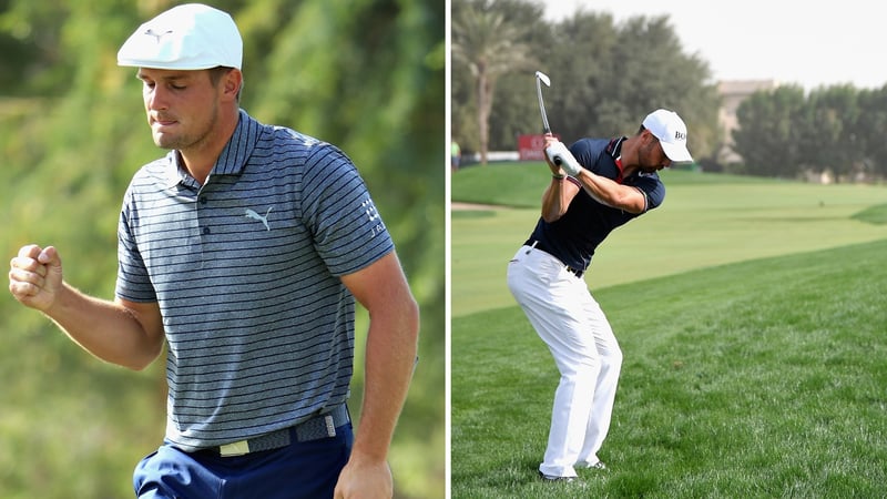 Bryson DeChambeau und Martin Kaymer bei der Omega Dubai Desert Classic 2019. (Foto: Getty)