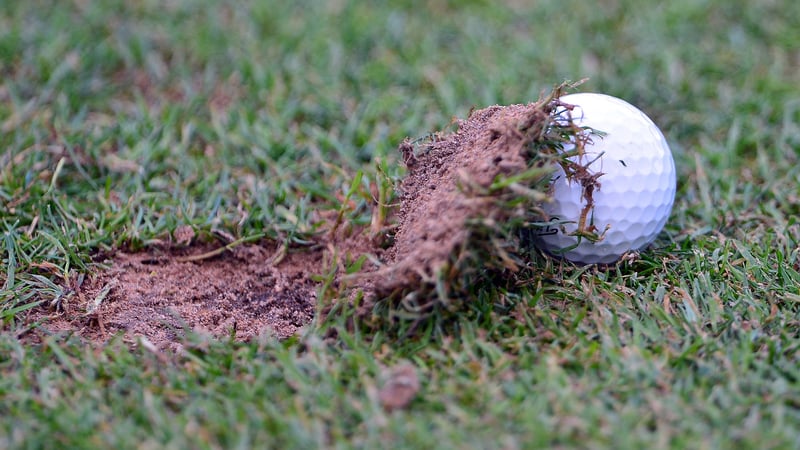 Das Divot ist beim Glftraining besonders zu beachten. (Foto: Getty)