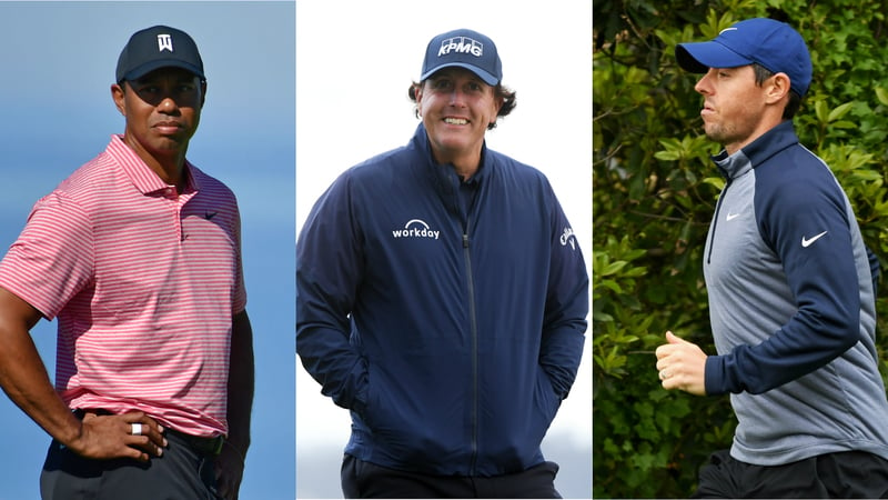 Die Tee Times der WGC - Mexico Championship 2019 mit Tiger Woods, Phil Mickelson und Rory McIlroy. (Foto: Getty)