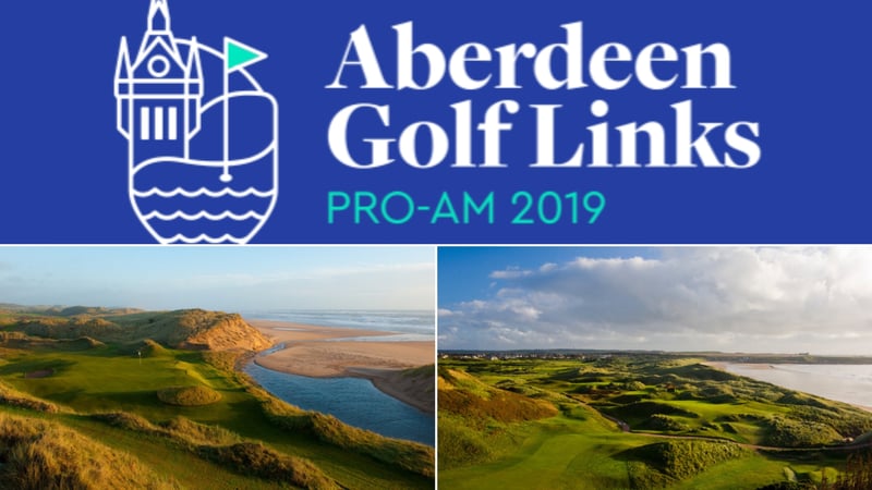 Das Aberdeen Golf Links ProAm findet Anfang Mai in Schottland statt. (Fotos: Aberdeen Golf Links, David J. Whyte, Trump International Scotland)