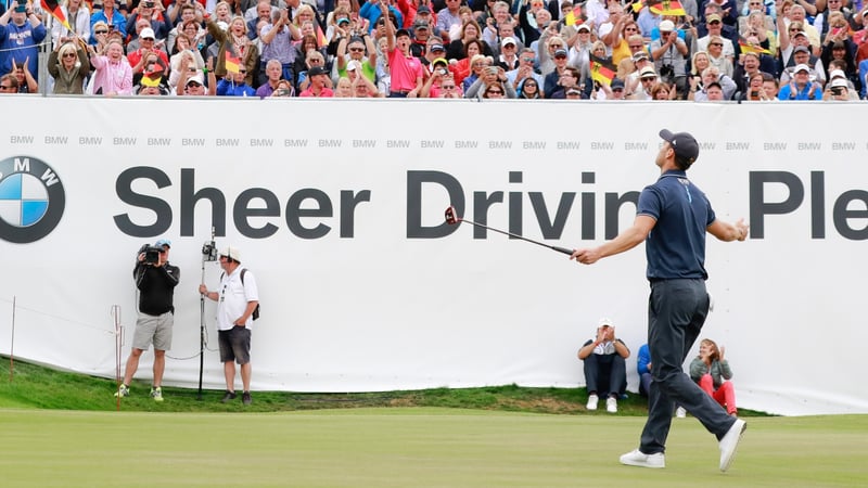 Martin Kaymer bei der BMW International Open im vergangen Jahr. Auch für 2019 hat der zweifache Majorsieger zugesagt. (Foto: BMW Golfsport)