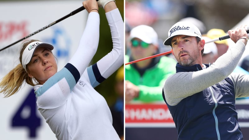 Damen und Herren gemeinsam bei der Handa Vic Open. Olivia Cowan ist unter den Top 10 auf der LPGA Tour, Wade Ormsby führt das Feld auf der European Tour an. (Foto: Getty)