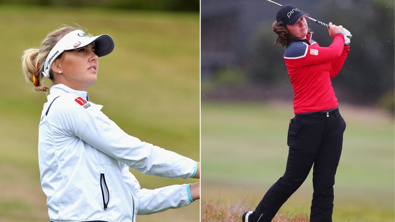 Olivia Cowan und Isi Gabsa in den Top 20 bei der ISPS Handa Vic Open 2019. (Foto: Getty)