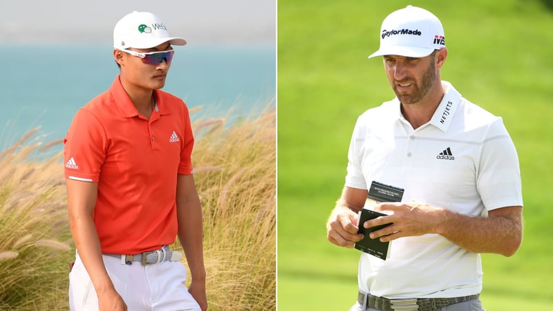 Haotong Li und Dustin Johnson gehen als Favoriten in das Finale der Saudi International auf der European Tour. (Foto: Getty)