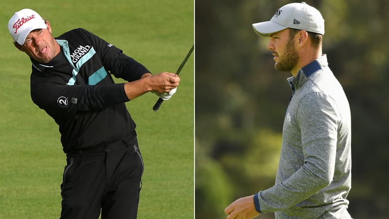 Alex Cejka und Martin Kaymer bleiben bei der Genesis Open bis zum Abbruch von Runde 1 unter Par. (Foto: Getty)