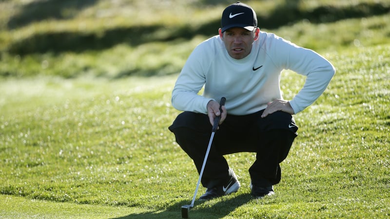 Paul Casey während der dritten Runde des AT&T Pebble Beach Pro-Am 2019. (Getty)