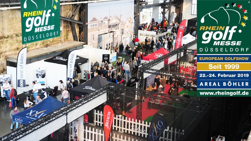 Ein Blick von oben auf die Rheingolf Messe. (Foto: Rheingolf)