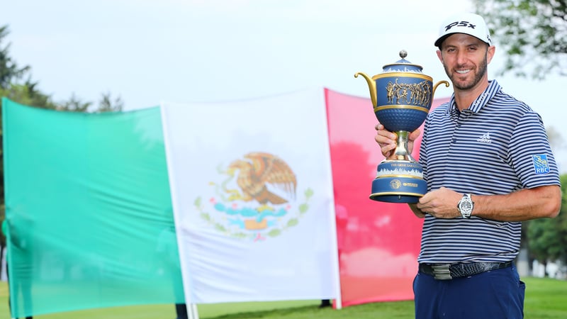 Dustin Johnson gewinnt die World Golf Championship- Mexico Championship. (Foto: Getty)