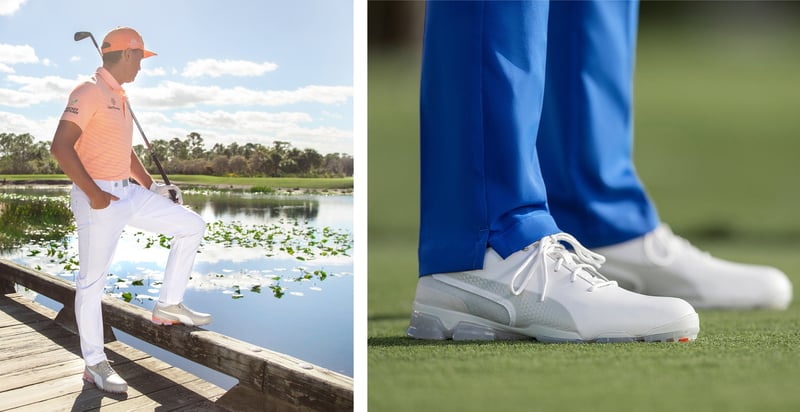 Rickie Fowler hat beim Design des neuen Puma Ignite Proadapt Schuhs tatkräftig mitgeholfen. (Foto: Puma)