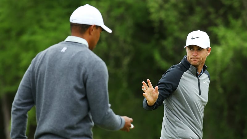 Lucas Bjerregaard gewinnt gegen Tiger Woods im Viertelfinale der World Golf Championship - Dell Match Play. (Foto: Getty)
