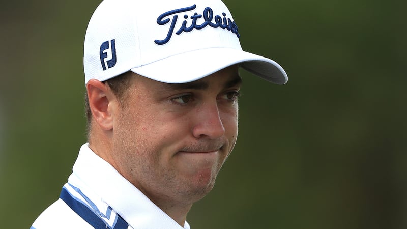 Justin Thomas ist mit den neuen Golfregeln nach wie vor unzufrieden. (Foto: Getty)