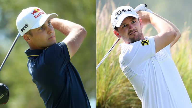 Die beiden Österreicher, Matthias Schwab und Bernd Wiesberger, bleiben am zweiten Tag der Hero Indian Open unter Par. (Foto: Getty)