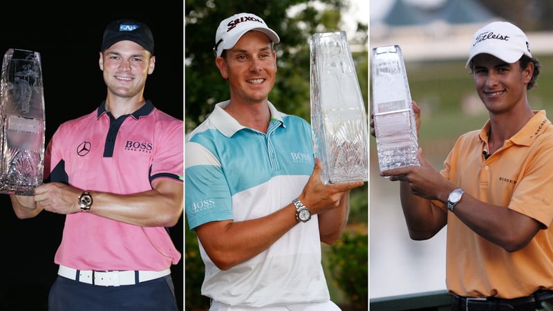 Martin Kaymer, Henrik Stenson und Adam Scott gehen bei der Players Championship 2019 gemeinsam in die ersten beiden Runden. (Foto: Getty)