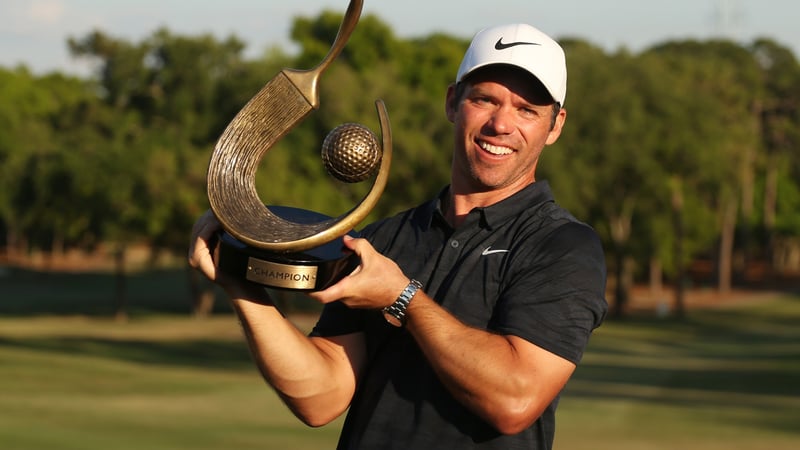 Paul Casey nach seine Triumph 2019. Der Engländer will in diesem Jahr den dritten Sieg in Folge (Foto: Getty)