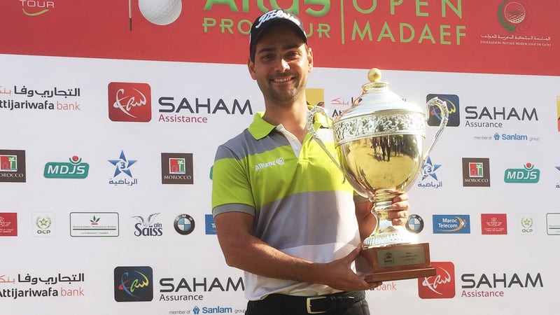 Moritz Lampert siegt auf der Pro Golf Tour. (Foto: Pro Golf Tour)