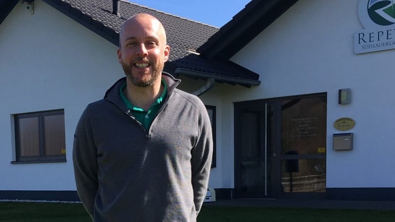 Der GC Repetal stellt seinen neuen PGA-Pro Jan Oehler vor. (Bildquelle: GC Repetal)