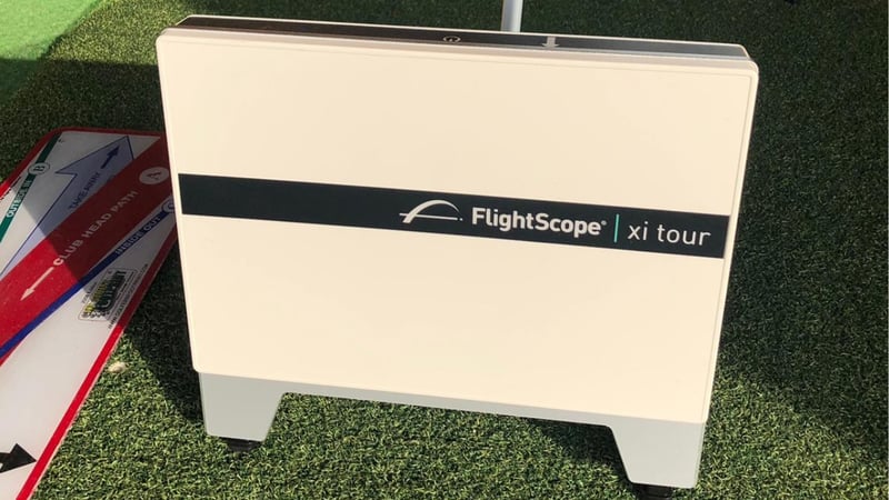 DIe Pros des GC Castrop-Rauxel arbeiten ab sofort mit einem Flightscope. Das Trainingsgerät liefert trainingsspezifische Daten, die wiederum den Trainern den Alltag erleichtern. (Bildquelle: GC Castrop-Rauxel)