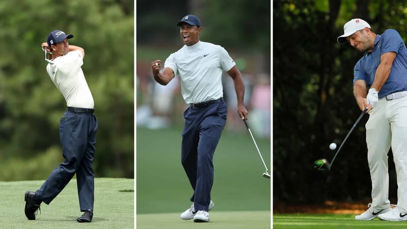 Tiger Woods jagt ein Führungs-Quintett nach dem zweiten Tag des US Masters 2019. (Foto: Getty)
