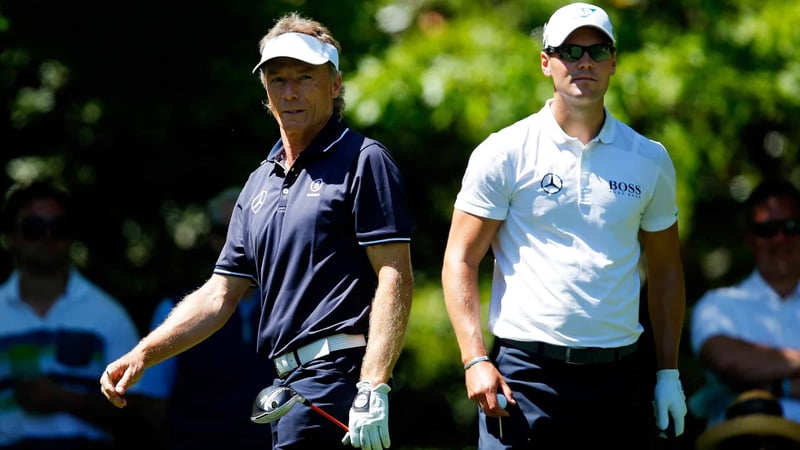 Martin Kaymer und Bernhard Langer beenden das US Masters 2019 mit gemischten Gefühlen. (Foto: Getty)