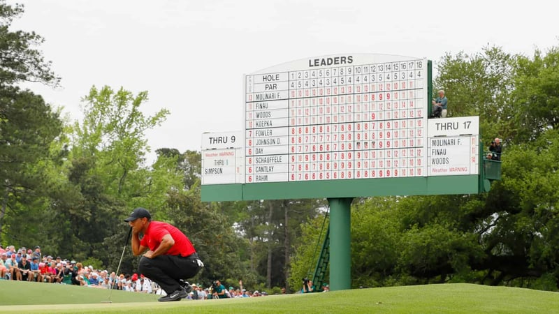 Tiger Woods' Sieg beim US Masters 2019 in Zahlen. (Foto: Getty)