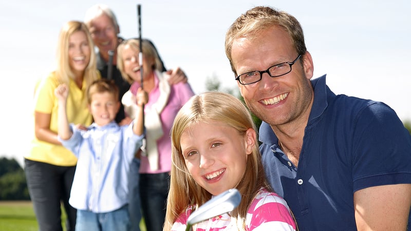 Golf ist ein Sport für die ganze Familie (Foto: Deutscher Golf Verband)