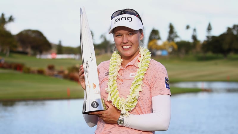 Brooke Henderson gewinnt die Lotte Championship auf der LPGA Tour. (Foto: Getty)