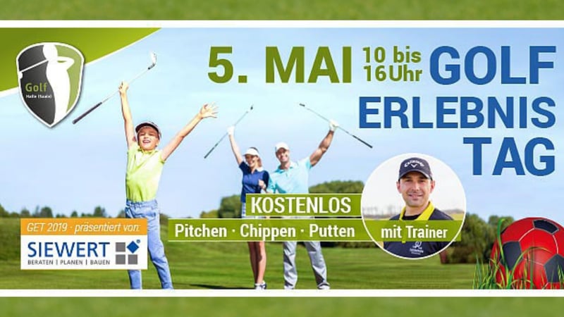 Der GC Halle lädt am 5. Mai zum Golferlebnistag im Golfpark am Hufeisenstein ein. (Bild: GC Halle)