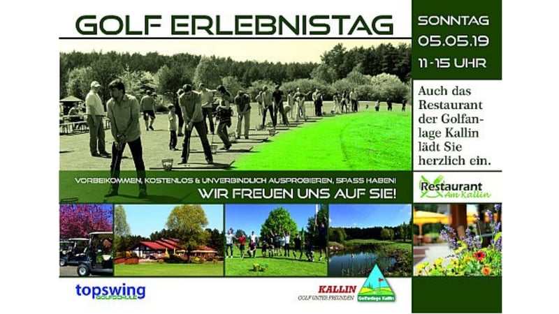 Kommt vorbei zum Tag der offenen Tür des GC Kallin. (Bildquelle: GC Kallin)