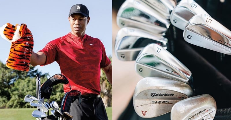 Martin Kaymer hat Tiger Woods' TaylorMade P-7TW Eisen im Bag. (Foto: Instagram.com/@taylormadegolf)