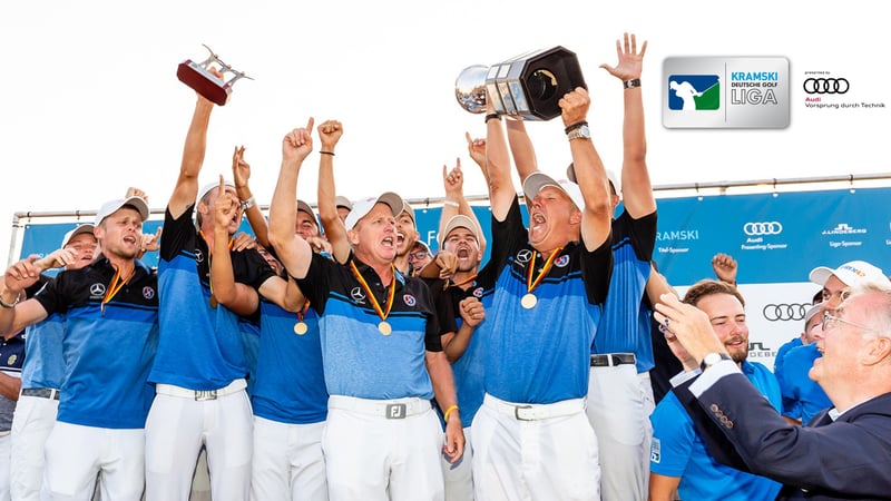 Die Mannschaft des GC Mannheim Viernheim hat sich im vergangenen Jahr den Titel geschnappt. (Foto: Christopher Tiess)