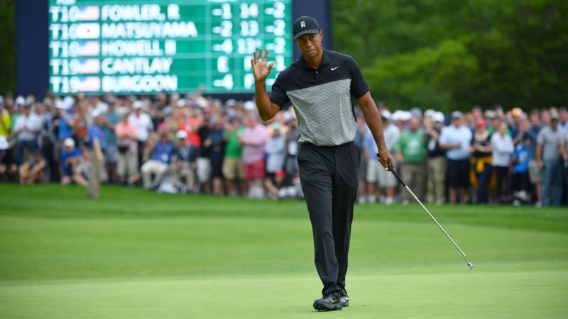 Tiger Woods scheitert bei der PGA Championship am Cut. (Foto: Getty)