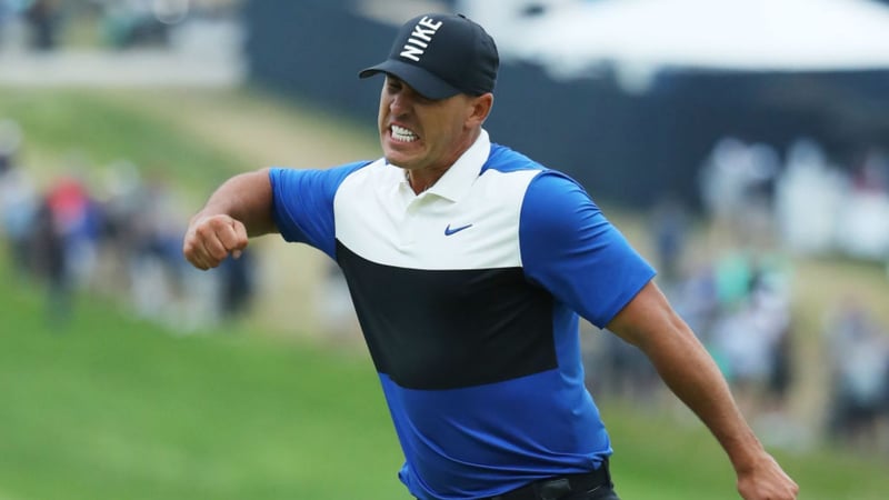 Koepka feiert seinen zweiten Triumph bei der PGA Championship (Foto: Getty)