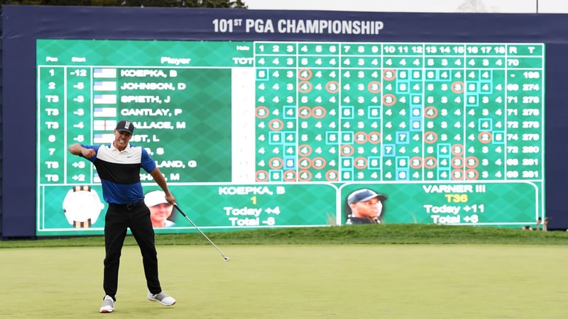 Nach seinem Triumph bei der PGA Championship 2019 übernimmt Brooks Koepka die Spitze der Weltrangliste (Foto: Getty)