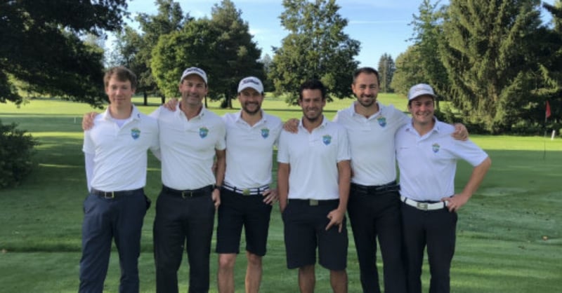 Am vergangenen Freitag stand für unsere AK 30 Herren der erste Spieltag im GC München-Riedhof an. (Bild: GC Starnberg)