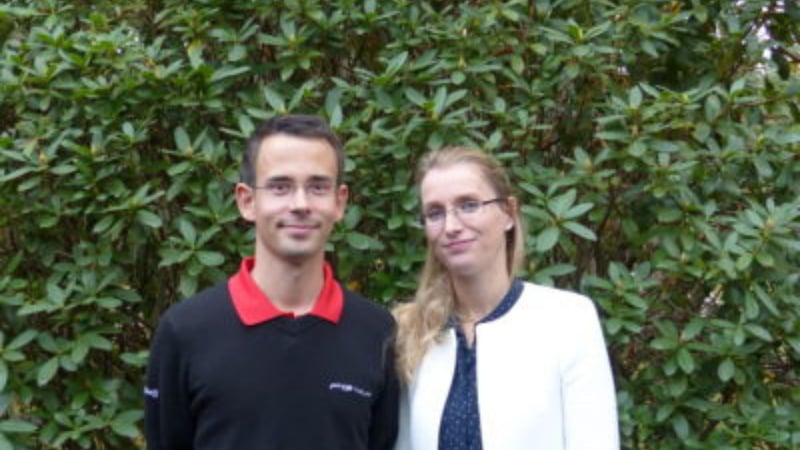 Zu Beginn des neuen Jahres konnten wir zwei neue Mitarbeiter im GCW begrüßen; Franziska und David Lang. (Bild: GC Worpswede)