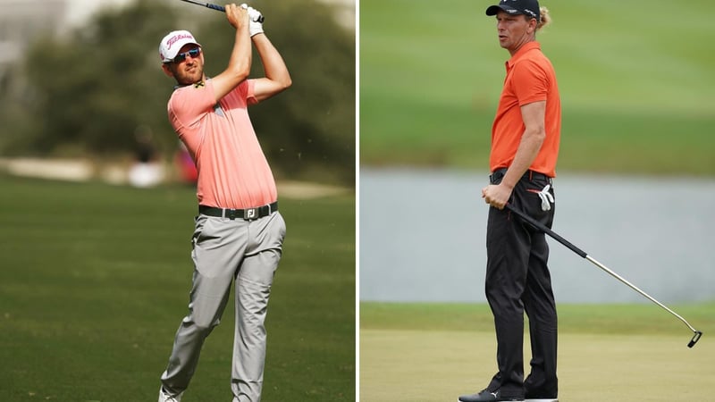 Marcel Siem und Bernd Wiesberger marschieren beim Belgian Knockout durch die KO-Phase und können am Finaltag auf der European Tour um den Sieg spielen. (Foto: Instagram / Marcel Siem / Bernd Wiesberger)