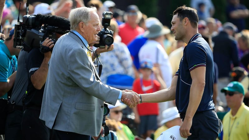 Jack Nicklaus zollt Martin Kaymer Respekt für seine Leistung beim Memorial Tournament (Foto: Getty)