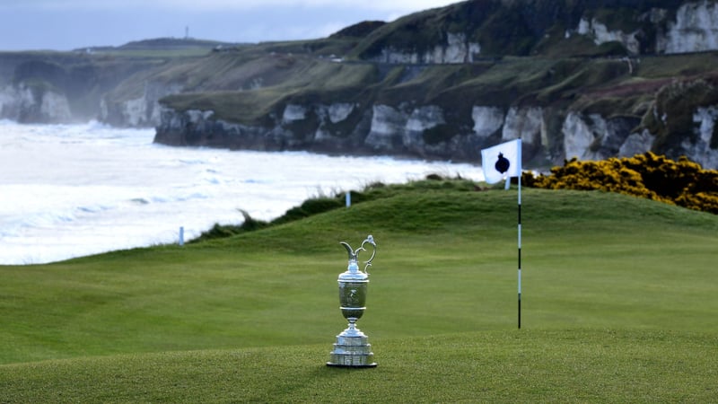 Die Bahnen des Royal Portrush im Überblick. (Bildquelle: Getty)