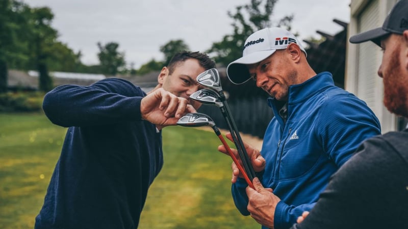 Martin Kaymer grübelt über sein Equipment für die BMW International Open. (Foto: TaylorMade)