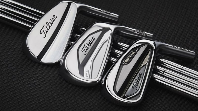 Drei neue Eisensätze werden bei der US Open getestet. (Foto: Twitter @Titleist)