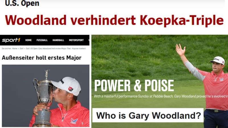 Koepka-Bezwinger: Gary Woodlands Sieg bei der US Open 2019 in der Presse