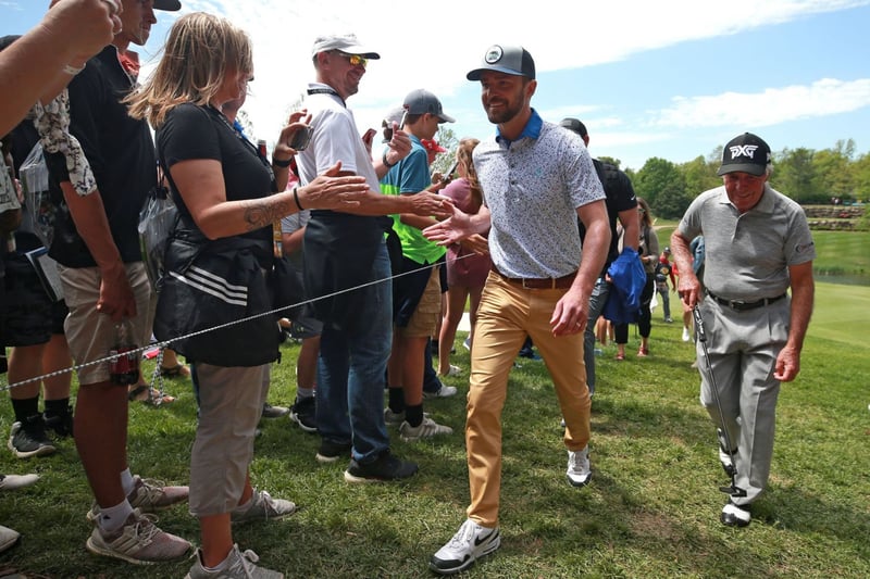 Justin Timberlake spielte bereits auf dem Pebble Beach Golf Links. (Foto: Getty)