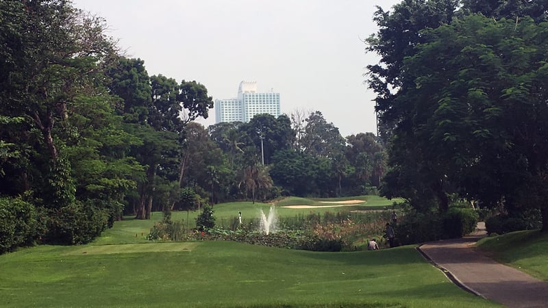 Der Senayan National Golf Club im Herzen der indonesischen Hauptstadt Jakarta. (Foto: Golf Post)