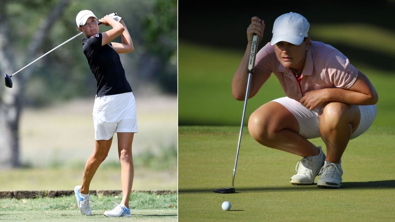 Caroline Masson und Esther Henseleit bei der US Women's Open. (Bildquelle: Getty)