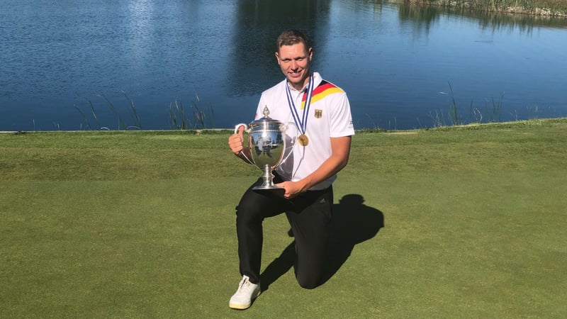 Matthias Schmid holt sich den Titel bei der Europameisterschaft. (Bildquelle: Getty)