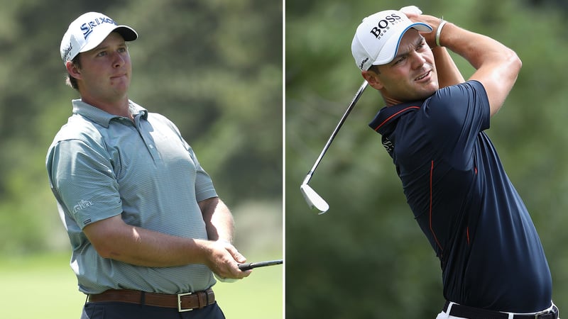 Sepp Straka (links) und Martin Kaymer beenden die Barracuda Championship der PGA Tour mit starken Runden. (Foto: Getty)